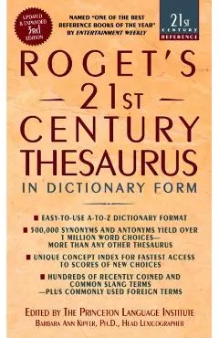 Roget's 21st Century Thesaurus, Third Edition