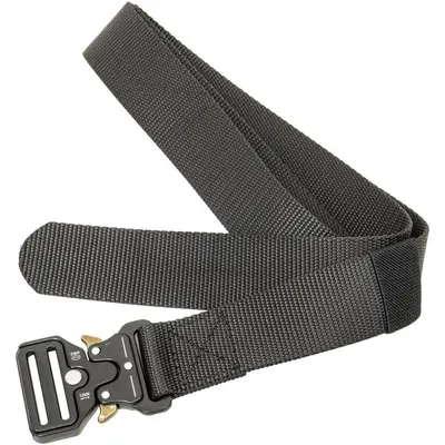 Curea pentru Drumetie, 120 cm, Catarama Rapida din Aliaj Special, Neagra, Z-tools