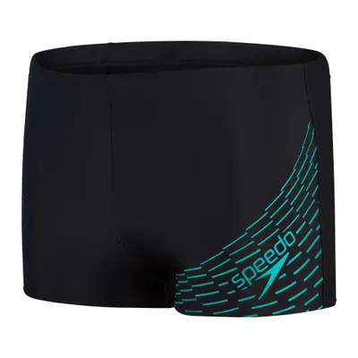 Slip Shorty Înot Bărbați Speedo Medley Logo, Negru