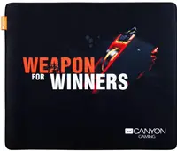 Mousepad gaming Canyon - CND-CMP5, S, moale, negru