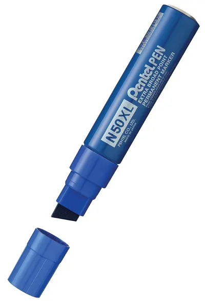 Marker permanent Pentel - N50XL, albastru