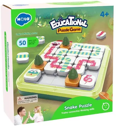 Joc inteligent pentru copii Hola Toys Educational - Șarpele