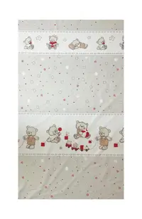 Lenjerie patut cu 5 piese 120x60 cm BearsToys Bej