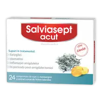 Salviasept Acut fara zahar, Zdrovit | 24 comprimate