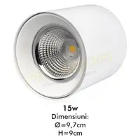 Fomsi – Spot Led aplicat 5200 15w/6500k *TV 0,25ron
