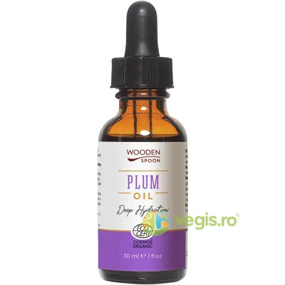 Ulei Hidratare Intensiva din Samburi de Prune Bio 30ml