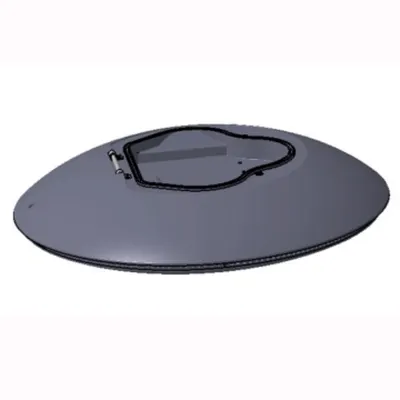 Corp de Iluminat Arhitectural Urban [o3] - Gewiss Brackets - 4x16 Led - Cycle and Pedestrian - Stand Alone/1-10v - 3500k (cri 85) - 550ma - Ip66 Class Ii - Bluegreen