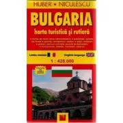 Bulgaria. Harta turistica si rutiera