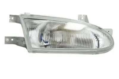 Far Dreapta (H4, manual, fara motoras, culoare insertie: cromat) potrivit HYUNDAI ACCENT, ACCENT I