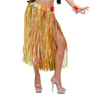 Fusta hawaii lunga flori multicolora Widmann Italia 33696