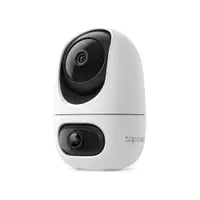 Camera supraveghere interior wireless WiFi rotativa cu lentila duala TP-Link TAPO C245D, 2K, vedere nocturna 12 m, detectie cu AI, microfon si difuzor, detectie plans bebelusi / animale de companie / vehicule / oameni, auto tracking