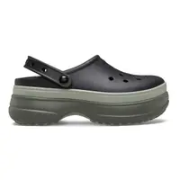 Saboti Crocs Classic Stacked Clog Negru - Black