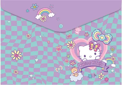 Dosar cu buton Cool Pack Hello Kitty - Pastel, 3