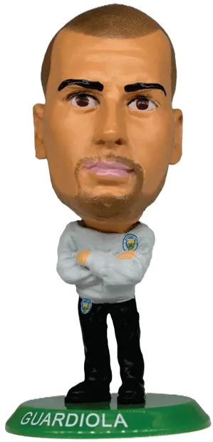 Figurină Creative Toys Sports: Soccerstarz - Manchester City Pep Guardiola, 5 cm