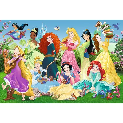 Puzzle 100 piese - Printesele sarmante