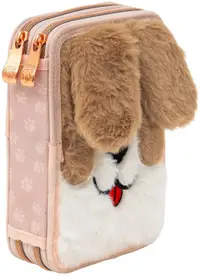 Puzzle Astra Fluffy Puppy - Neceser cu 2 fermoare