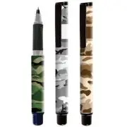 Roller Cresco GoPen 202001-D, 0. 7mm, corp plastic diverse culori, model Camuflaj