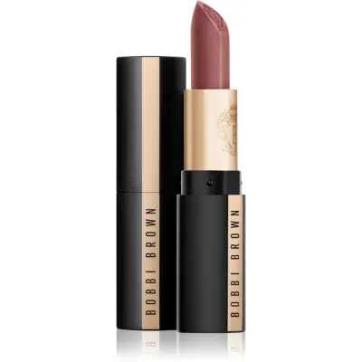 Bobbi Brown Luxe Cashmere Matte Lipstick ruj mat culoare Vintage Blush 3.5 g