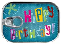 Felicitare in conserva Gespaensterwald - Birthday, albastra