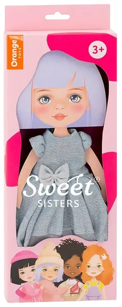 Orange Toys Sweet Sisters Sweet Sisters Set de îmbrăcăminte pentru păpuși - Rochie albastru deschis