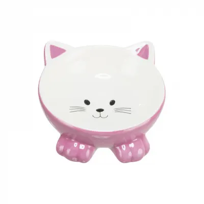 Castron ceramic pentru pisici Trixie 0,15 6 14 cm