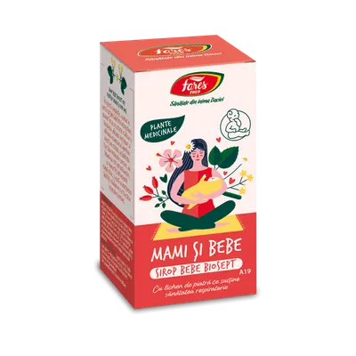 Sirop indulcit cu fructoza Bebe Biosept, 100ml, Fares