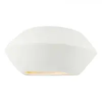 Lampa iluminat perete Foden Ceramic Wall Washer White Unglazed