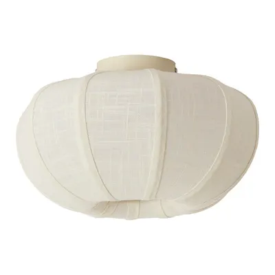 Plafonieră crem cu abajur textil ø 30 cm Zosia – Light & Living