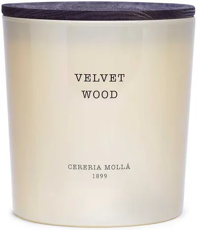 Lumânare parfumată Cereria Molla - Velvet Wood, 600 g