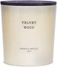 Lumânare parfumată Cereria Molla - Velvet Wood, 600 g