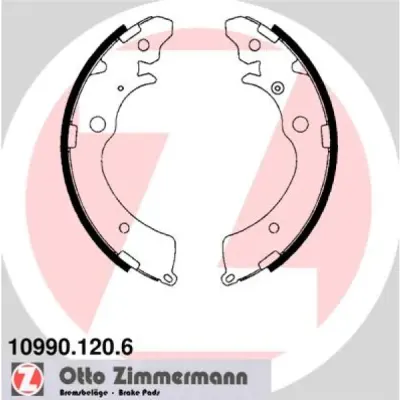 Set saboti frana ZIMMERMANN 10990.120.6
