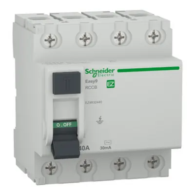 Easy9 Intreruptor diferential 4P AC 30 mA 40A