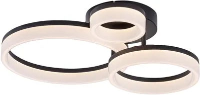 Plafoniera LED Rabalux - Amilia 71385, 24W, alb-negru