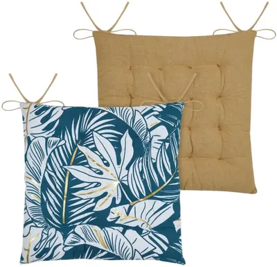 Pernă de scaun STOF - Aloha, 38 x 38 cm, Blue