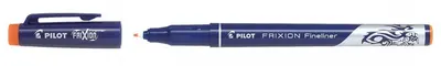 Liner care se sterge cu radiera Pilot FriXion - Portocaliu, 0.45 mm