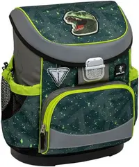 Ghiozdan școlar Belmil Classic - T-rex Roar, 2 compartimente, 17 l