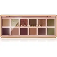 Revolution The Icon Palette paletă cu farduri de ochi culoare The Eternal Icon Green Palette 12x0.7 g