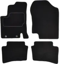 Covorase auto (set, velur, 4 bucati, culoare negru) HYUNDAI I20 intre 2008-2015