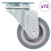 Gossi roti pivotante, 72 buc., 50 mm