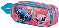 Penar școlar 3D Karactermania Lilo & Stitch - Match, 2 fermoare