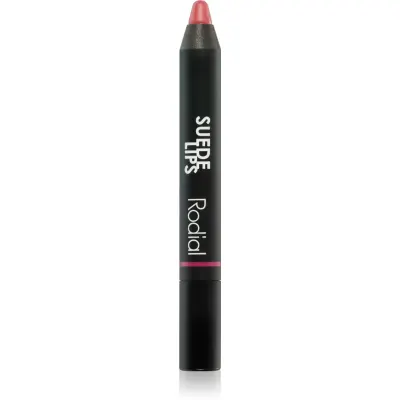 Rodial Suede Lips ruj mat in creion culoare Black Berry 2.4 g