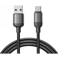 Cablu Date si Incarcare USB-A - USB-C Joyroom S-A62 Lively, 18W, 1.2m, Negru