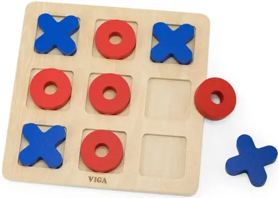 Joc de lemn pentru copii Viga Toys - Șah de mare