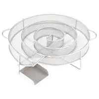 Gossi generator de fum rece, 19,5 cm, otel inoxidabil, rotund