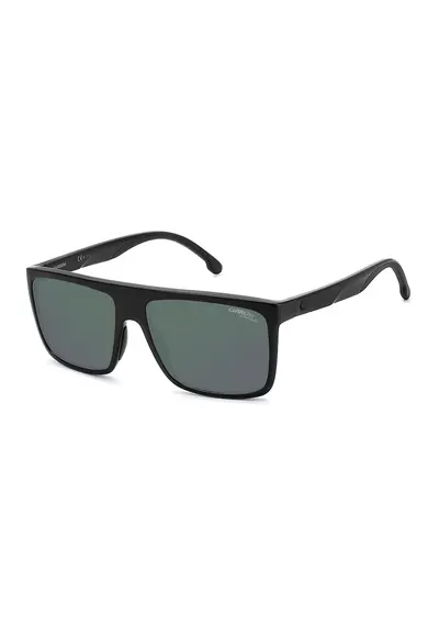 Ochelari de soare drepunghiulari - Negru/Gri inchis
