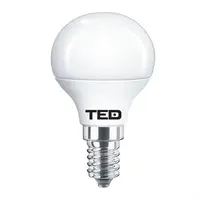 Bec Led E14, 7w 6400k P45 530lm, Ted