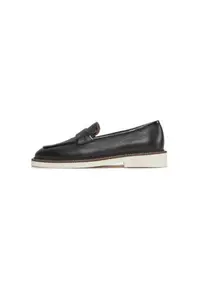 Mocasini dama SA10033G1ITD200A - Piele naturala - 36 EU - Negru