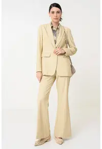 Sacou regular fit - Bej deschis
