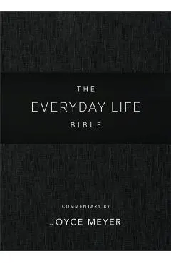 Everyday Life Bible: Black Leatherluxe(r): The Power of God's Word for Everyday Living