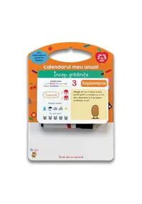 Calendarul meu anual: Incep gradinita